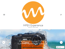 Tablet Screenshot of mpex-experience.com